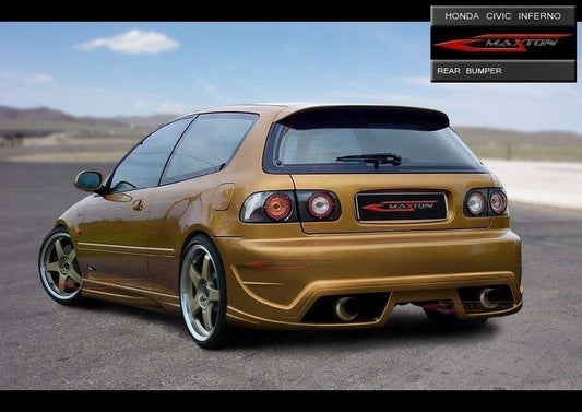 Bagerste kofanger HONDA CIVIC V HB < INFERNO >
