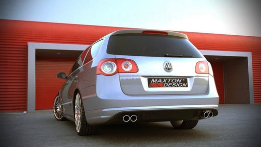 Bagerste kofanger Spoiler VW PASSAT B6 ( R-LINE LOOK ) 2 afgange