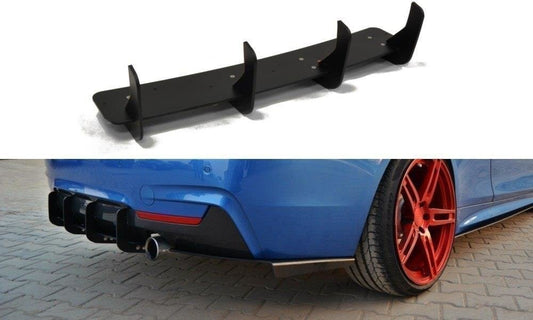 Bagerste diffuser & Bagerste sidesplitter til BMW 4 Coupe / Gran Coupe / Cabrio M-Pack F32 / F36 / F33