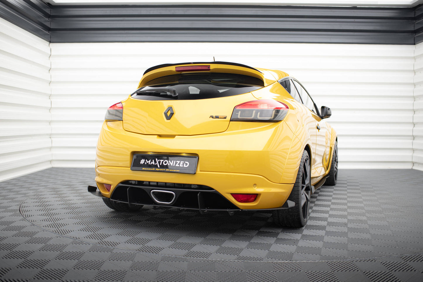 Bagerste diffuser RENAULT MEGANE MK3 RS