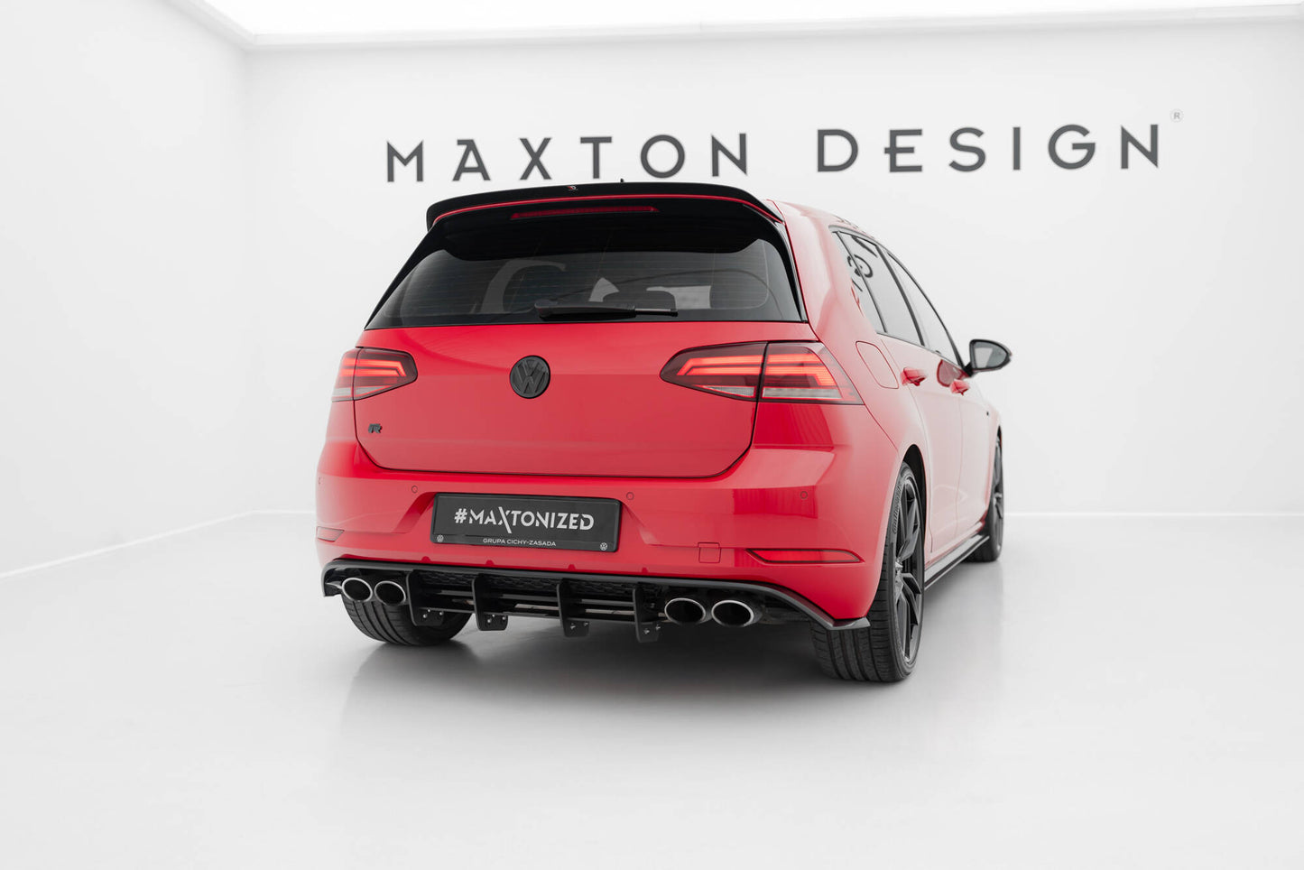 Bagerste diffuser Volkswagen Golf R Mk7 Facelift