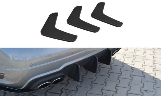 Bagerste diffuser v.1 Mercedes C W204 AMG-Line (FACELIFT)