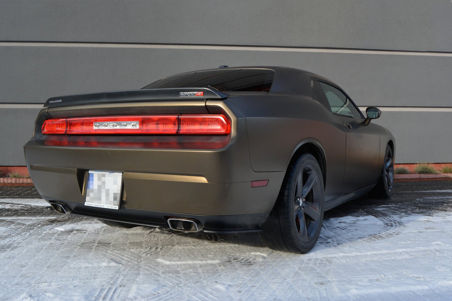 Bagerste sidesplitter DODGE CHALLENGER MK3. PHASE-I SRT8 COUPE