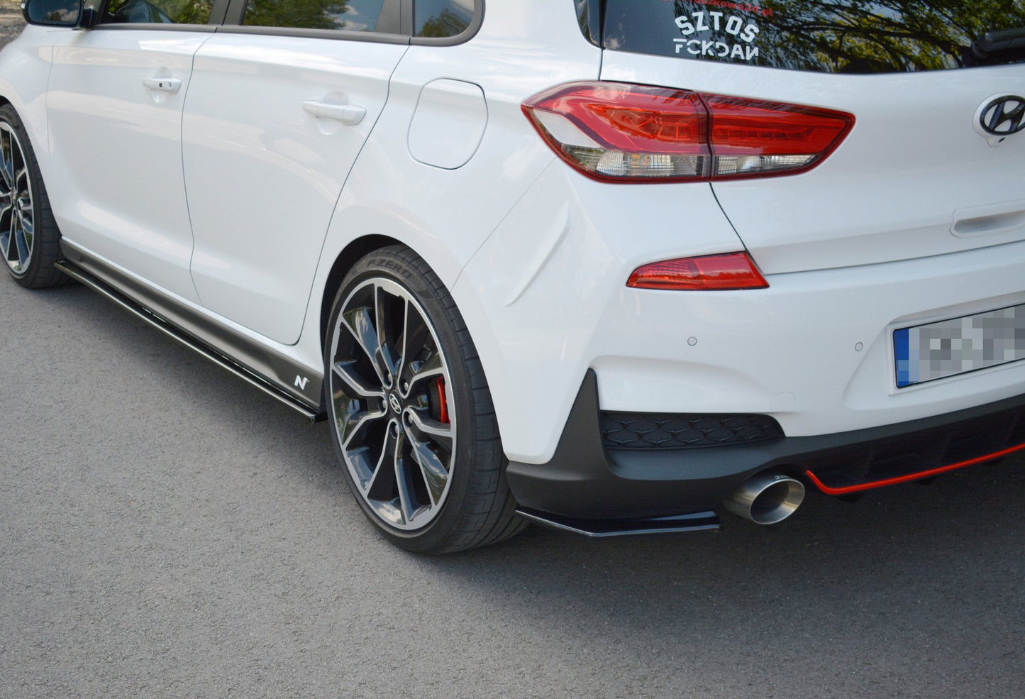 Bagerste sidesplitter HYUNDAI I30 Mk3 N