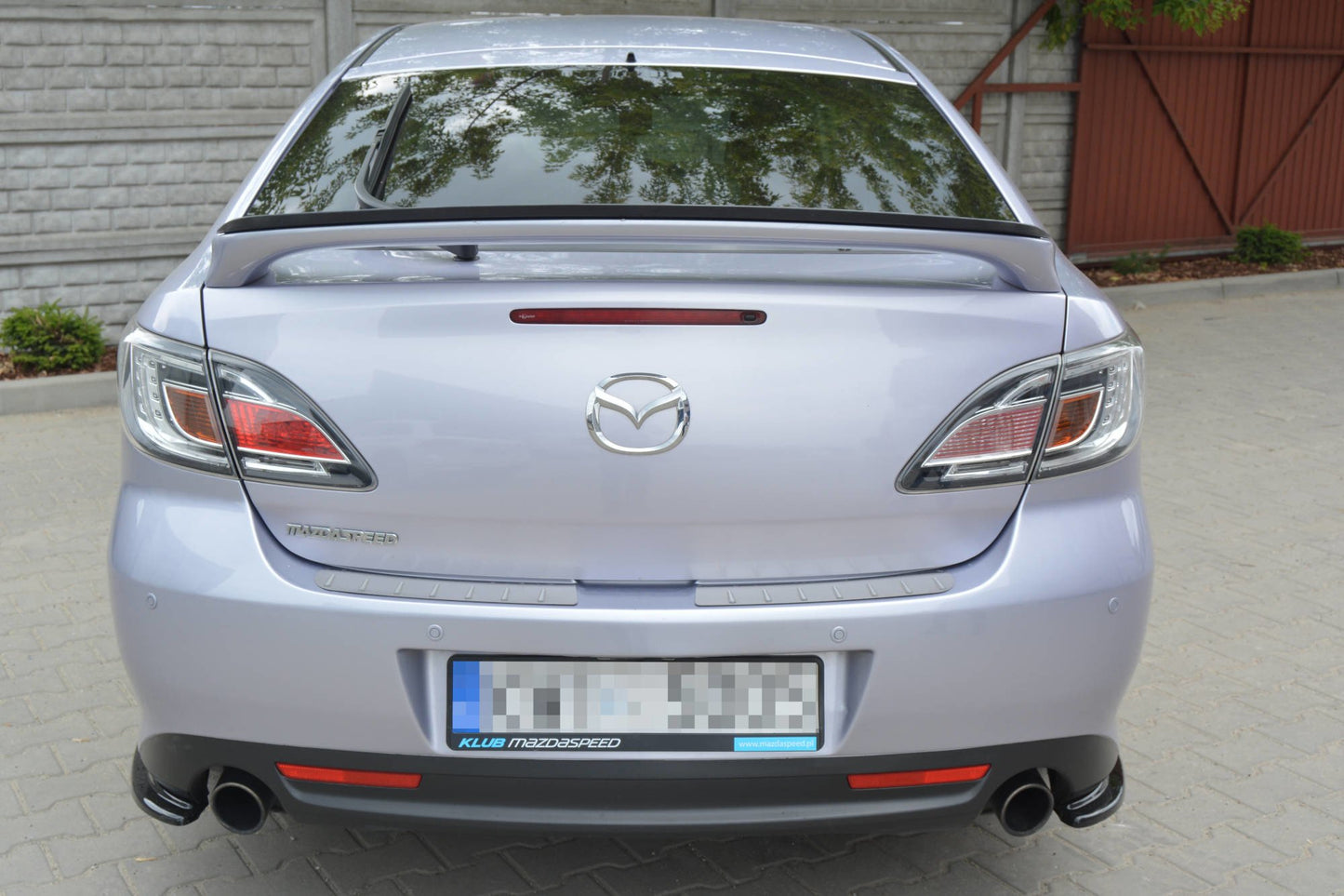 Bagerste sidesplitter MAZDA 6 MK2 SPORT HATCH (GH-SERIES) PREFACE