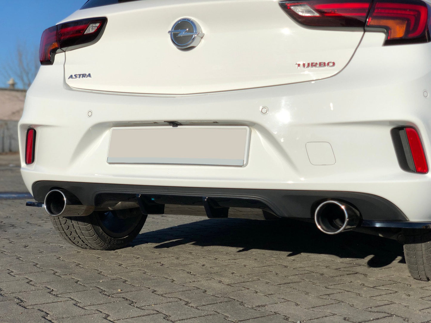 Bagerste sidesplitter OPEL ASTRA K OPC-LINE