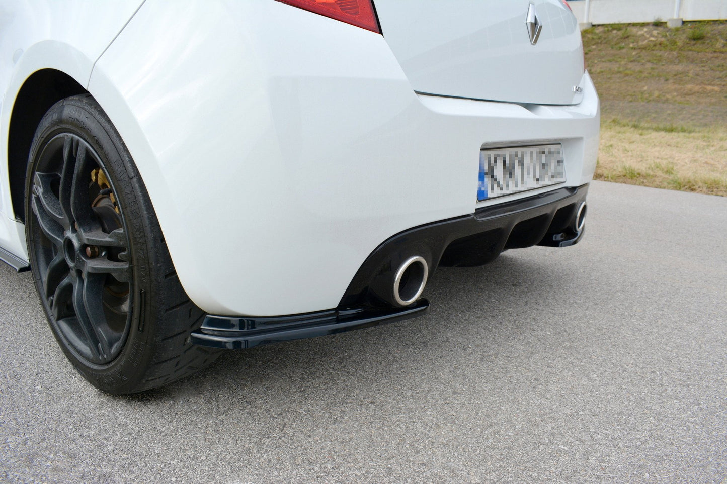 Bagerste sidesplitter RENAULT CLIO MK3 RS FACELIFT