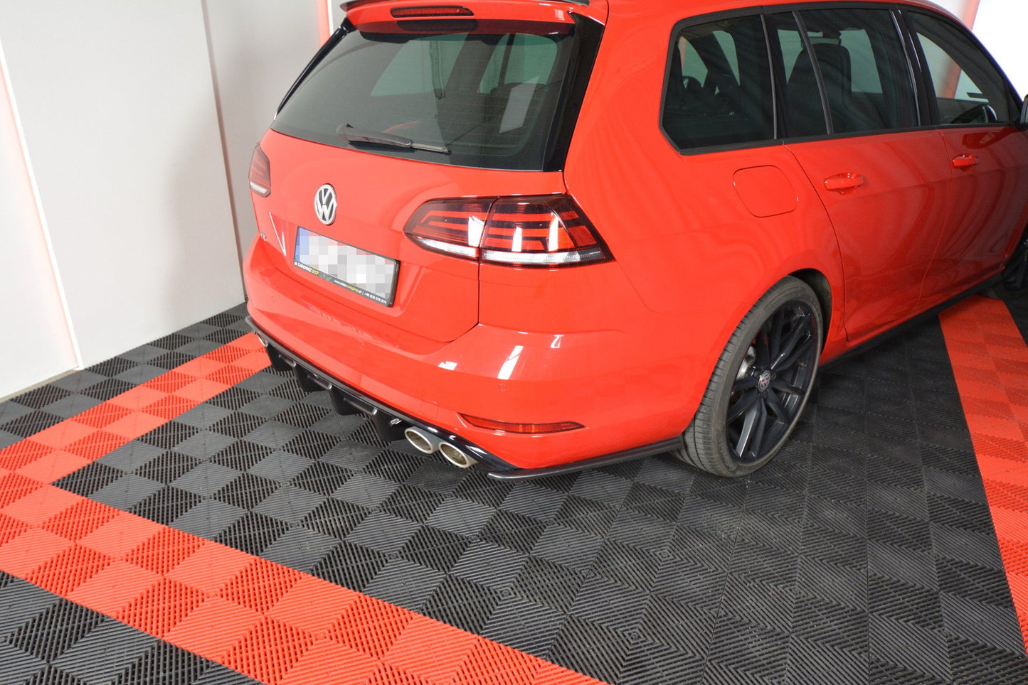 Bagerste sidesplitter V.1 VW GOLF 7 R VARIANT FACELIFT