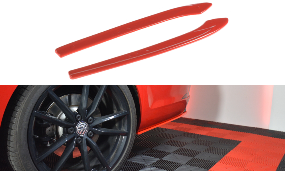 Bagerste sidesplitter V.2 VW GOLF 7 R VARIANT FACELIFT