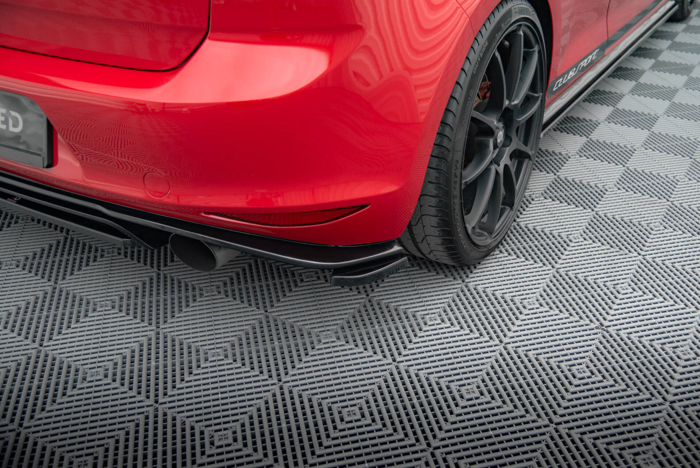 Bagerste sidesplitter VW GOLF Mk7 GTI CLUBSPORT