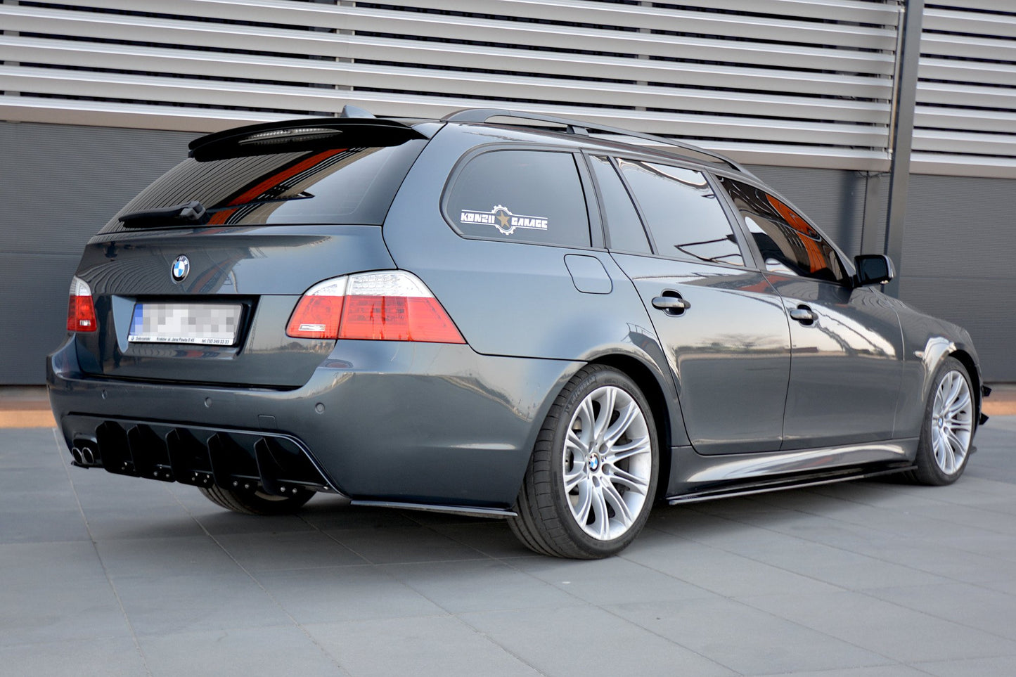 Bagerste sidesplitter til BMW 5 E60/E61 M-PACK