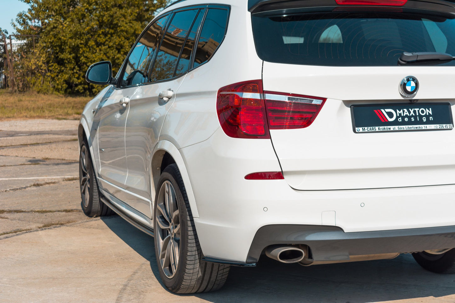 Bagerste sidesplitter til BMW X3 F25 M-Pack Facelift