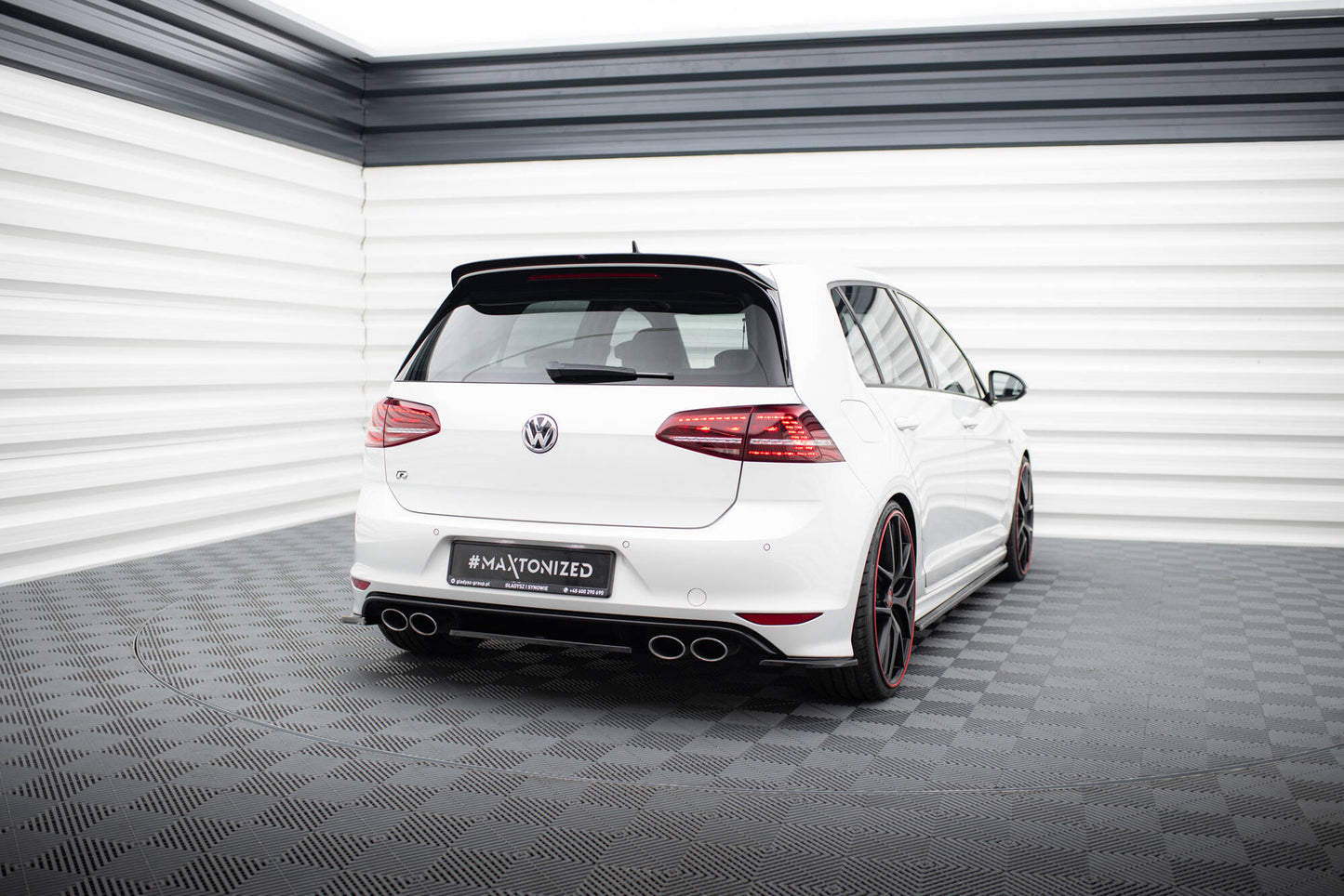 Bagerste sidesplitter v.2 VW GOLF VII R