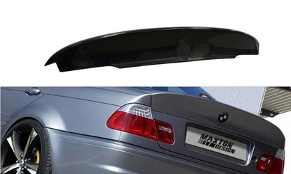Bagerste Spoiler / LID forlængelse BMW 3 E46 - 4 DOOR SALOON < M3 CSL LOOK > (Til painting)