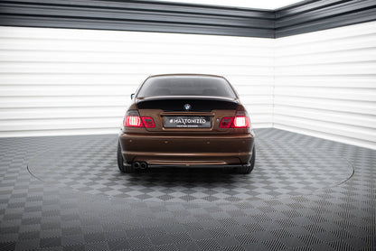 Bagerste Spoiler / LID forlængelse BMW 3 E46 COUPE < M3 CSL LOOK > (Til PAINTING)