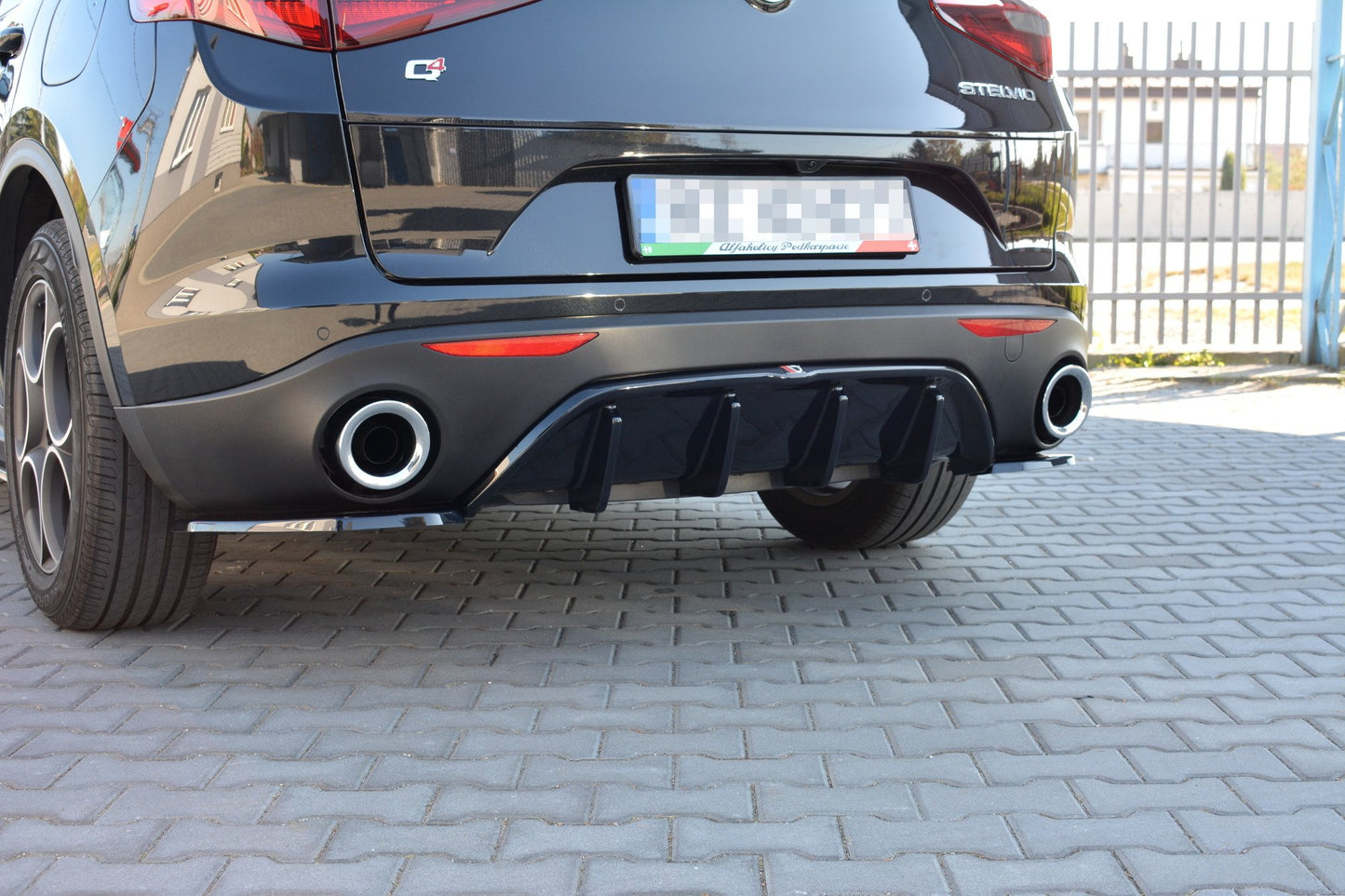 Bagerste diffuser ALFA ROMEO STELVIO