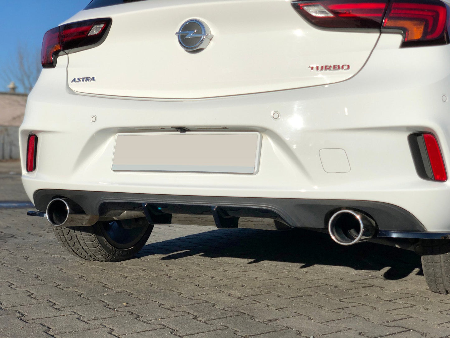Bagerste diffuser FORD OPEL ASTRA K OPC-LINE