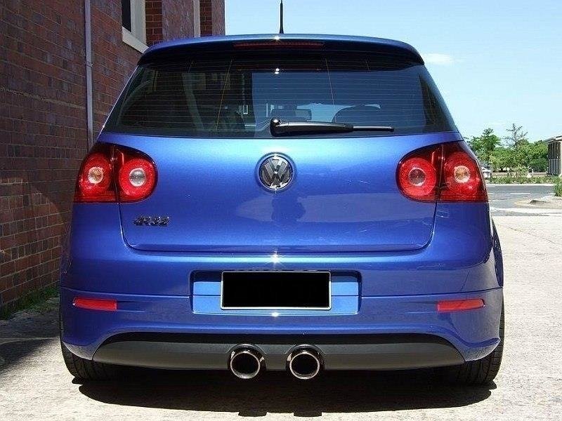 Bagerste diffuser VW GOLF V R32 (with 2 exhaust holes, til R32 exhaust)