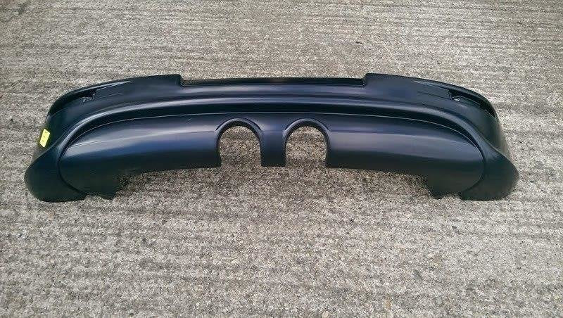 Bagerste diffuser VW GOLF V R32 (with 2 exhaust holes, til R32 exhaust)