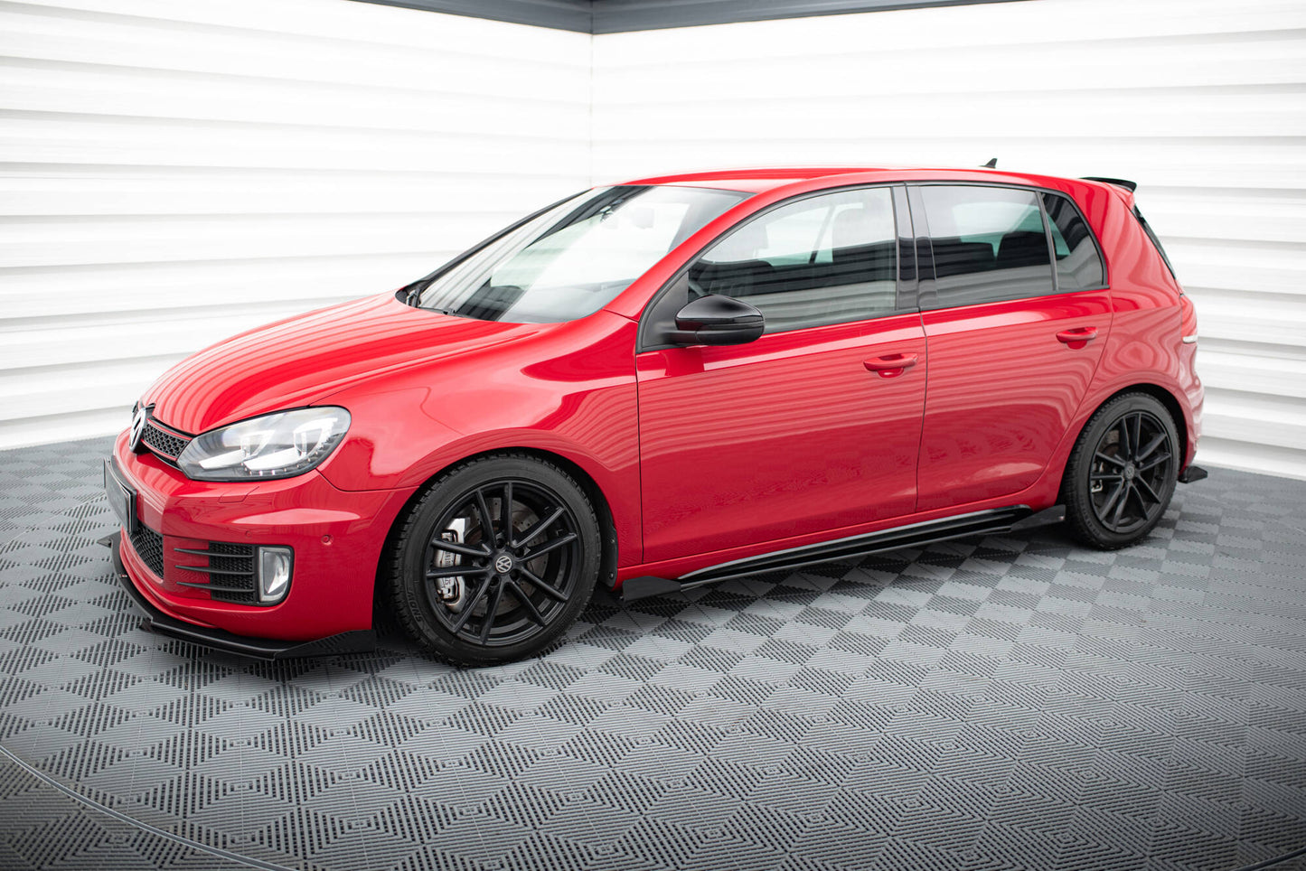Sideskørter diffuser Racing Durability + Flaps Volkswagen Golf GTI Mk6