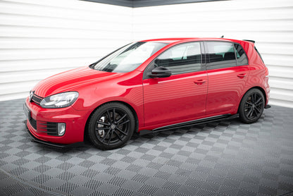 Sideskørter diffuser Racing Durability + Flaps Volkswagen Golf GTI Mk6