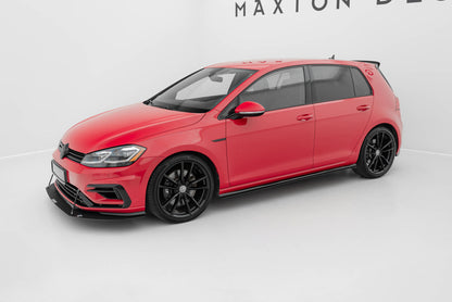 Sideskørter diffuser Racing VW Golf 7 R / R-Line Facelift