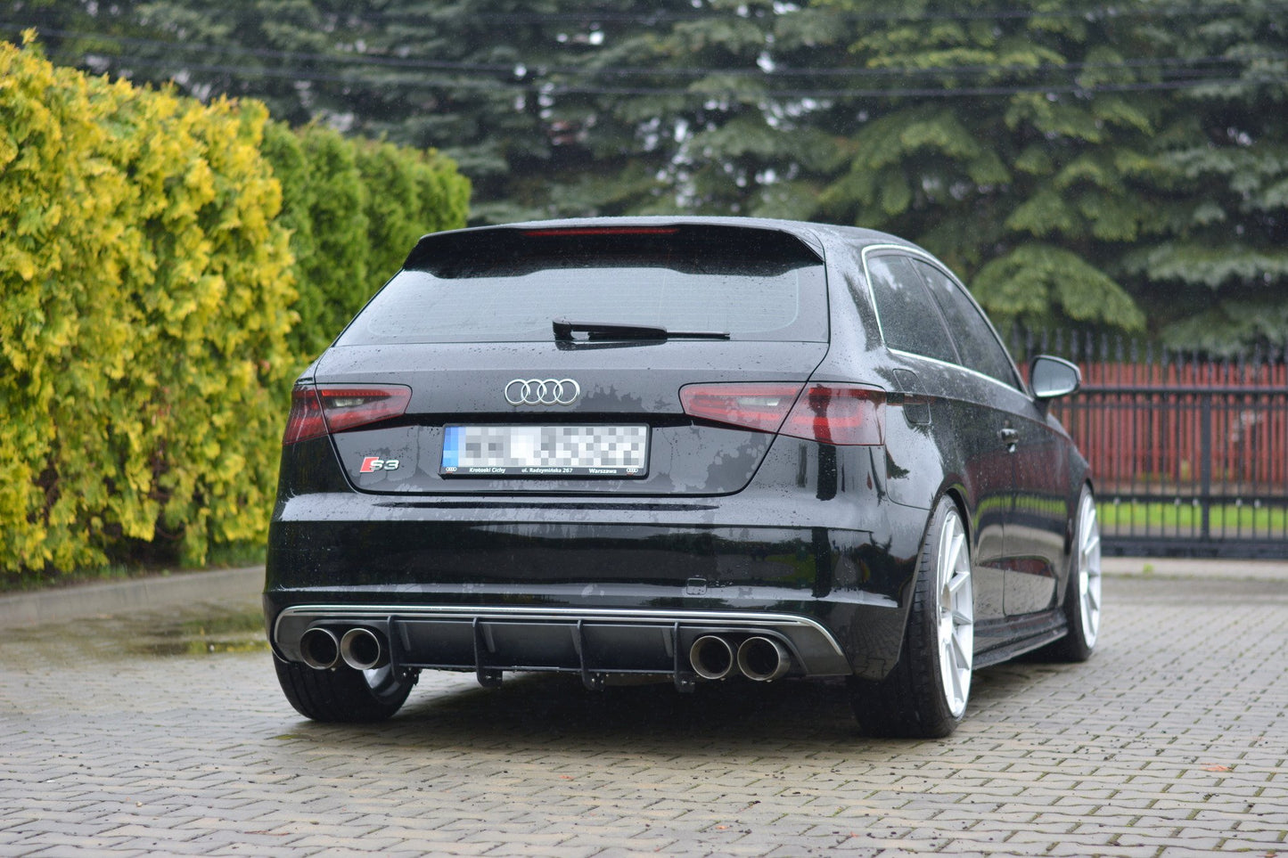 Bagerste diffuser Audi S3 8V Hatchback / Sportback