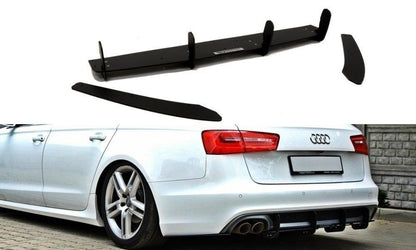 Bagerste diffuser & Bagerste sidesplitter Audi A6 S-Line C7 (Afgang 1x2)