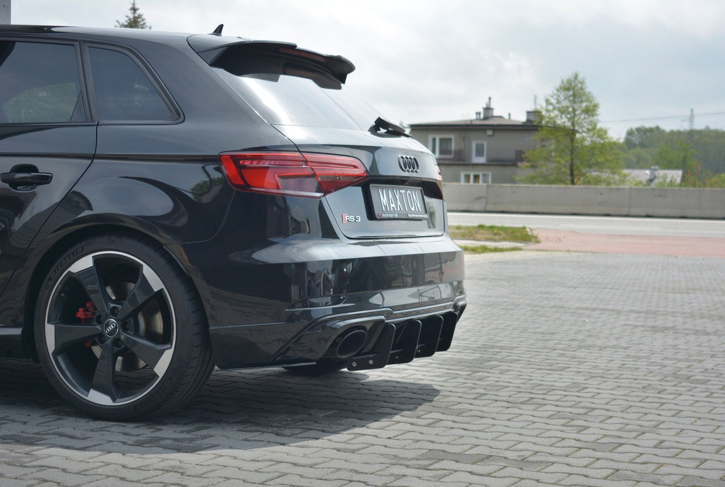 Bagerste diffuser V.1 Audi RS3 8V FL Sportback