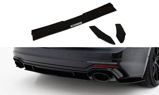 Bagerste diffuser V.1 Audi RS5 Coupe / Sportback F5