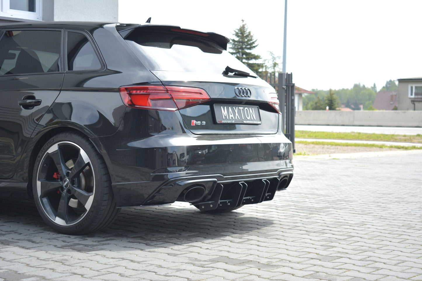 Bagerste diffuser V.2 Audi RS3 8V FL Sportback