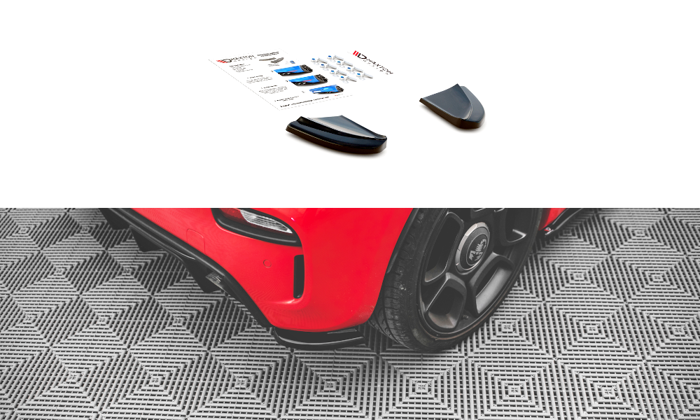 Bagerste sidesplitter Abarth 595 Mk1 Facelift