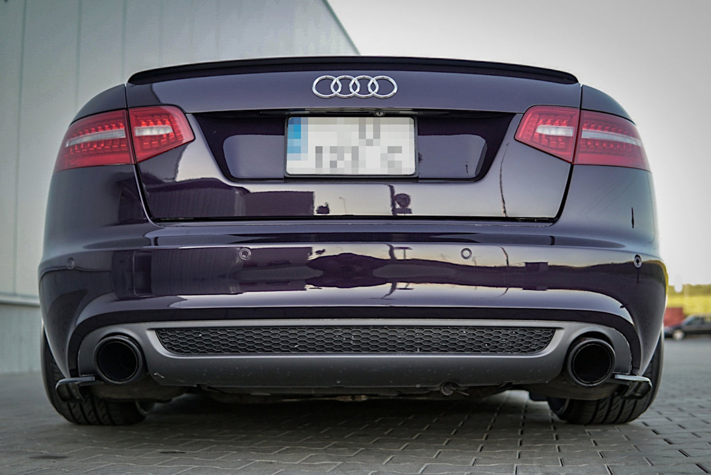 Bagerste sidesplitter Audi A6 S-Line C6 / C6 FL Sedan / Avant
