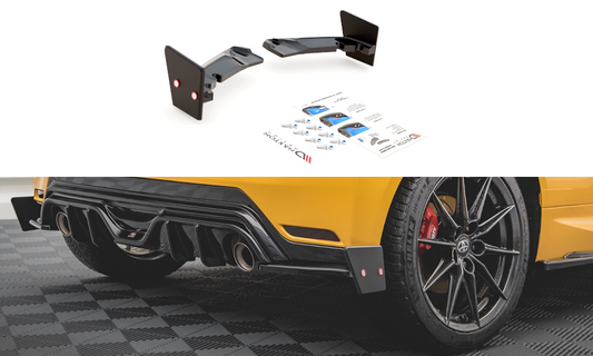 Bagerste sidesplitter + Flaps V.4 Toyota GR Yaris Mk4