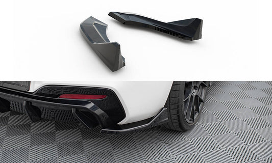 Bagerste sidesplitter (Til Bagerste diffuser V.3) BMW 1 M-Pack / M140i F20 Facelift