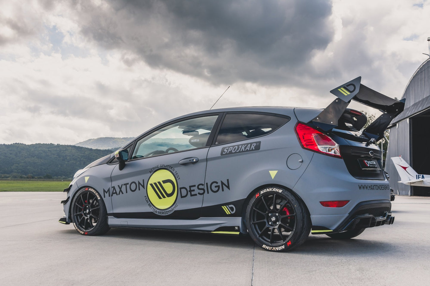 Bagerste sidesplitter Ford Fiesta 7 ST Facelift
