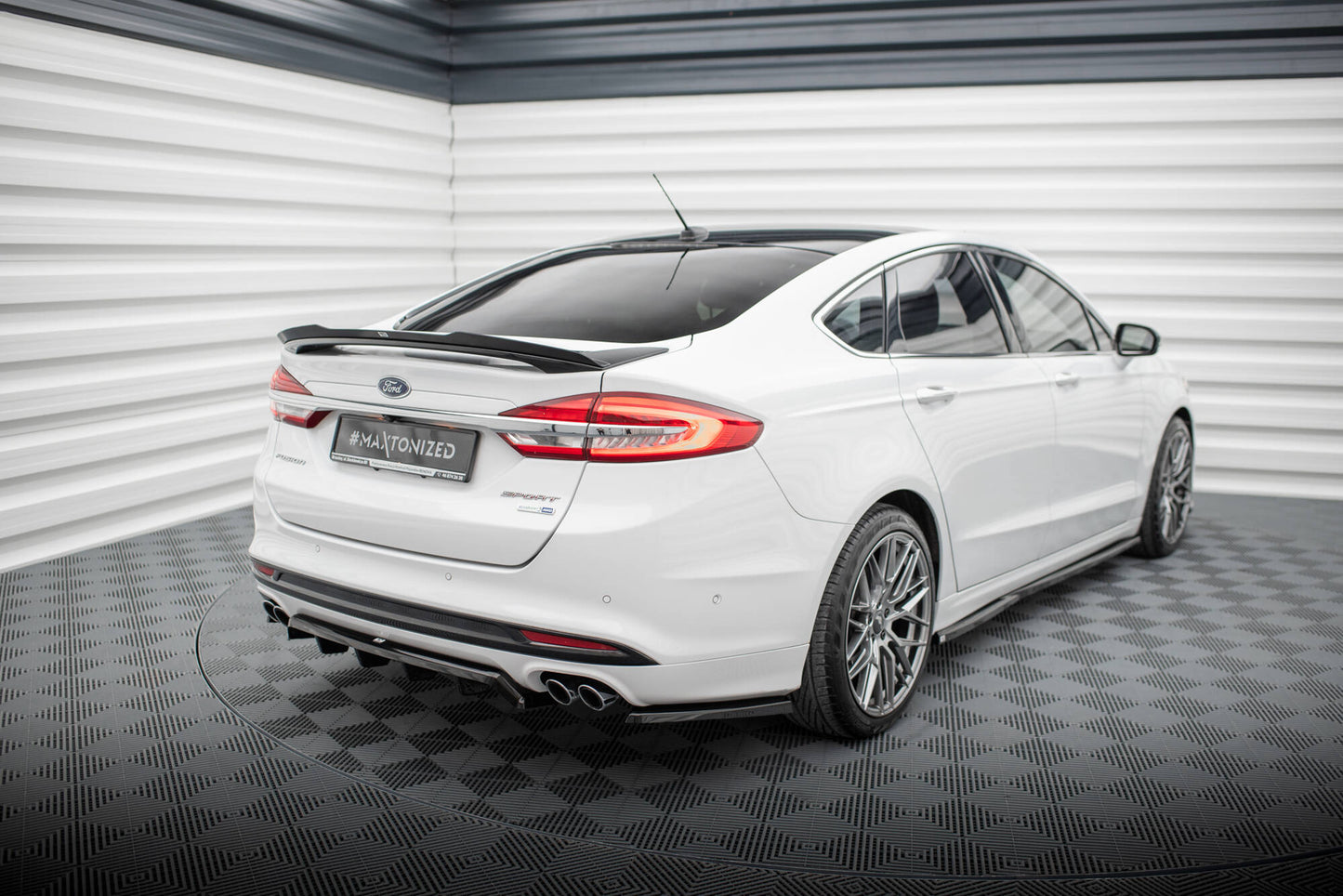 Bagerste sidesplitter Ford Mondeo Sport Mk5 Facelift / Fusion Sport Mk2 Facelift