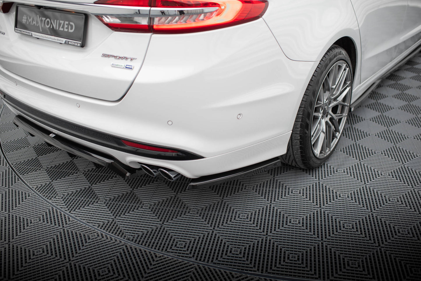 Bagerste sidesplitter Ford Mondeo Sport Mk5 Facelift / Fusion Sport Mk2 Facelift