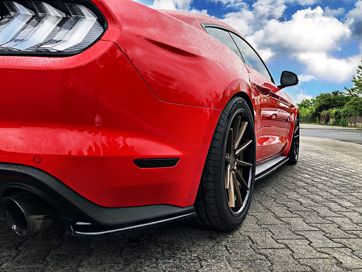 Bagerste sidesplitter Ford Mustang Mk. 6 Facelift