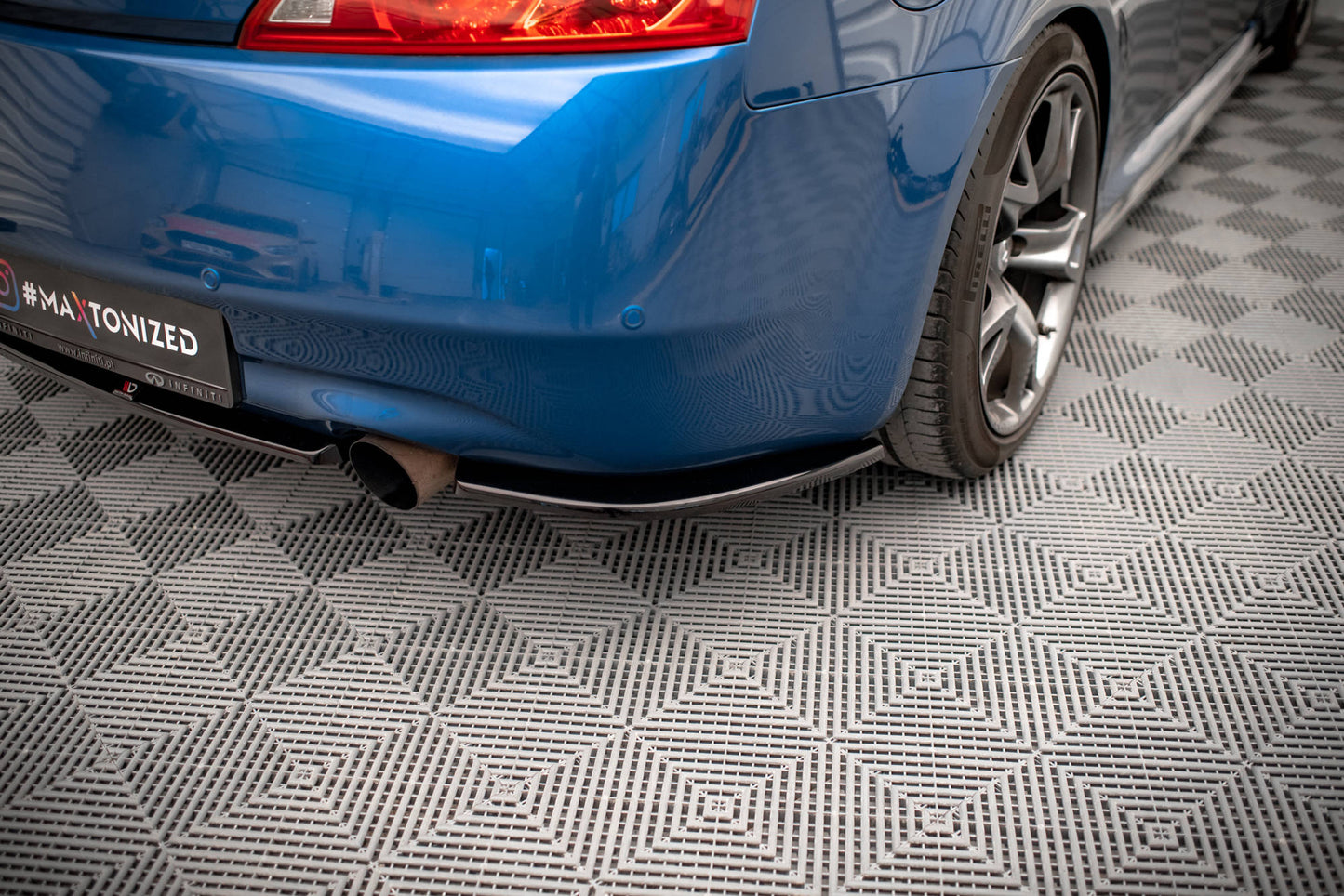 Bagerste sidesplitter Infiniti G37 Coupe