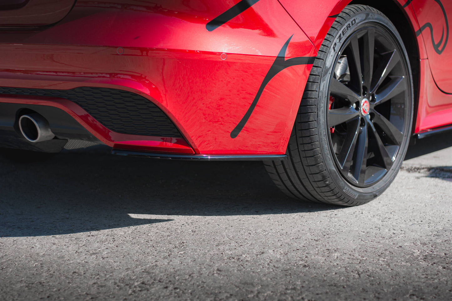 Bagerste sidesplitter Jaguar XE R-Dynamic X760 Facelift