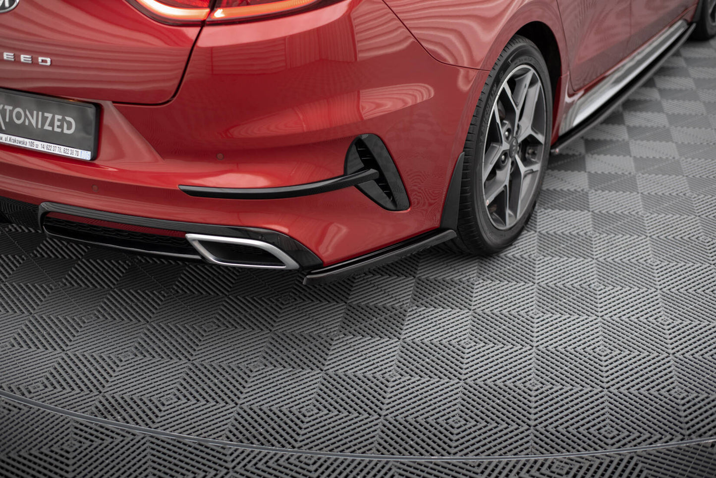 Bagerste sidesplitter Kia ProCeed GT / GT-Line Mk1