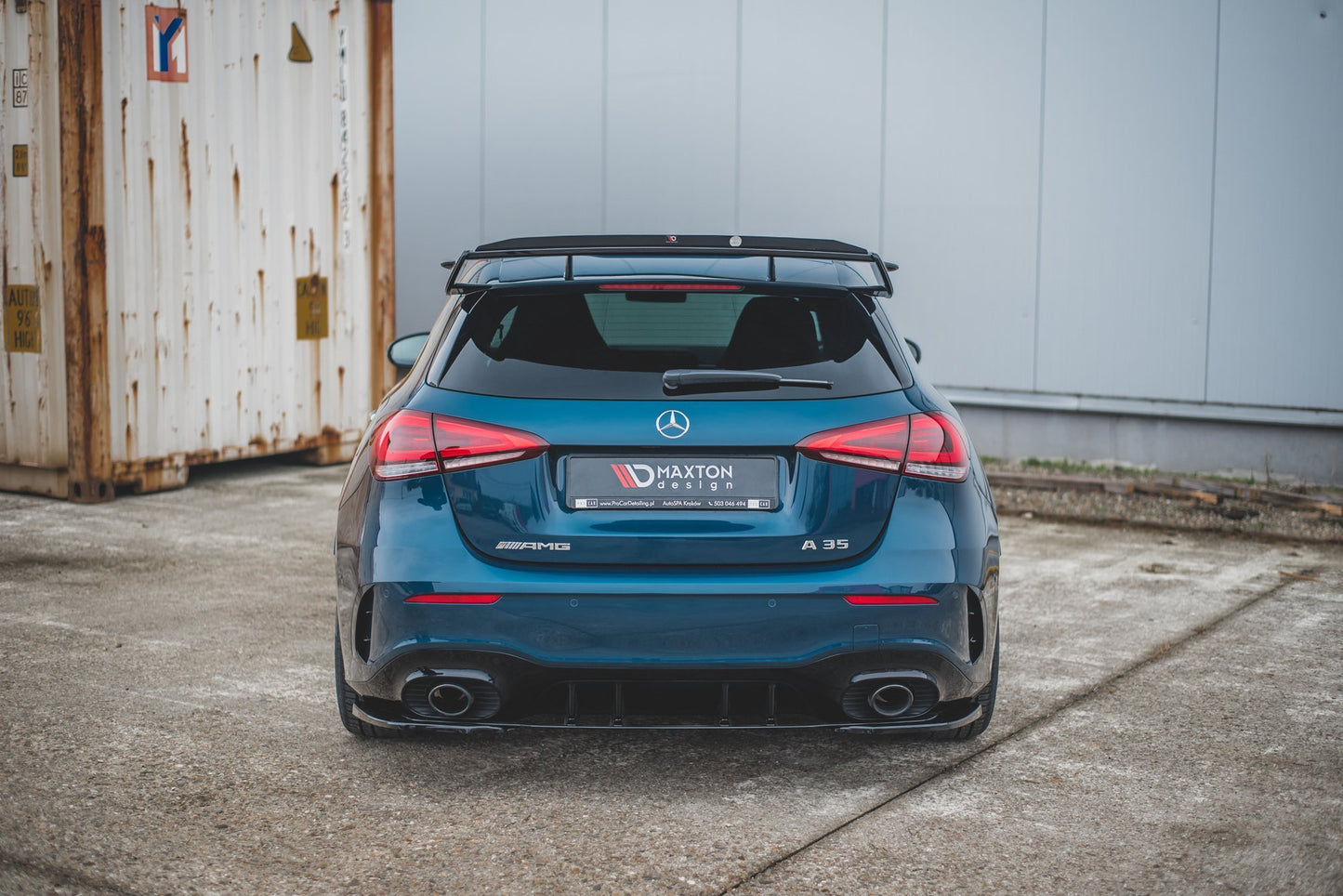Bagerste sidesplitter Mercedes A35 AMG Aero Hatchback W177