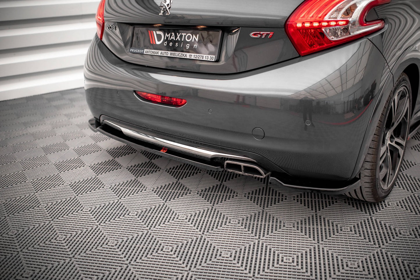 Bagerste sidesplitter Peugeot 208 GTi Mk1