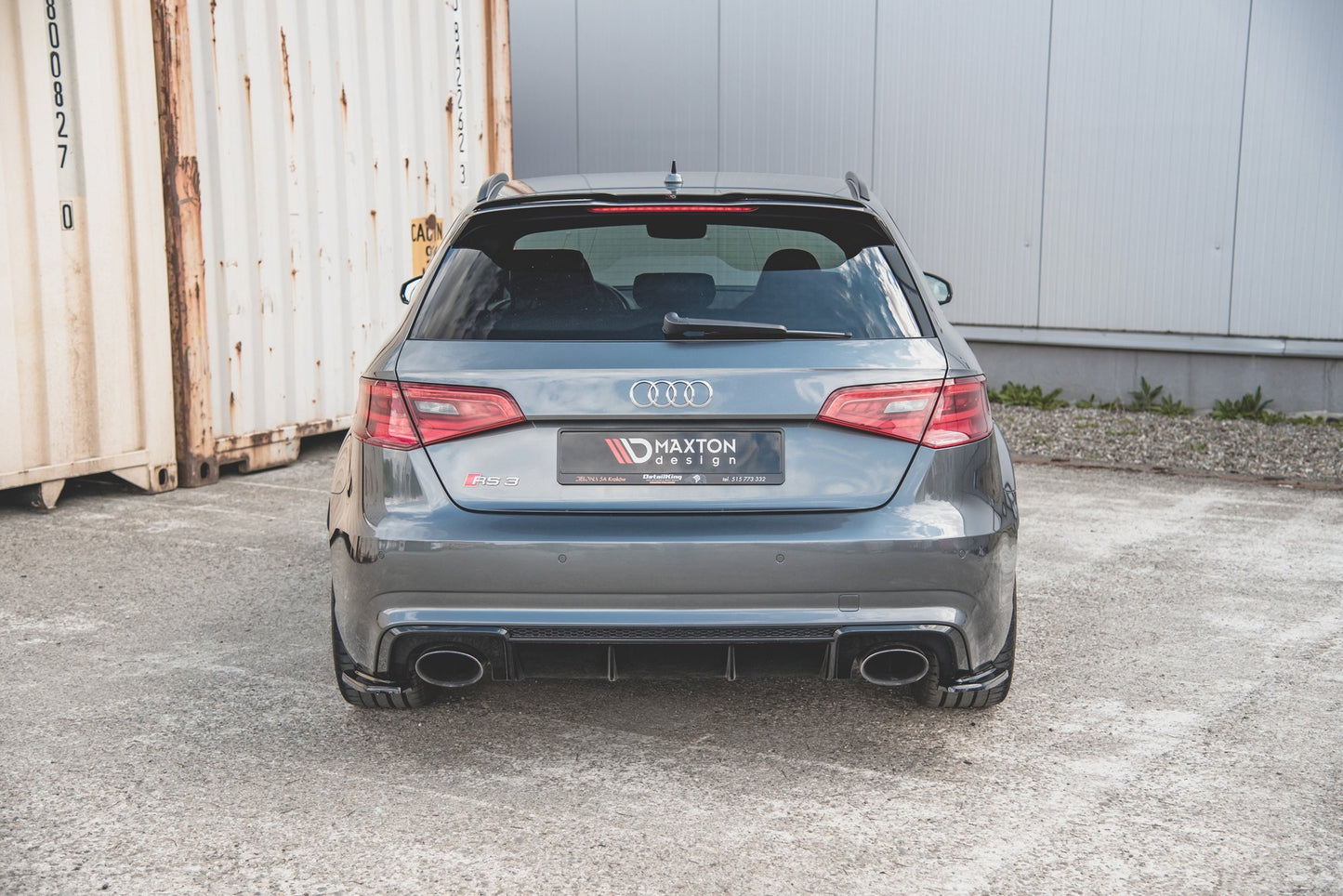 Bagerste sidesplitter V.1 Audi RS3 8V Sportback