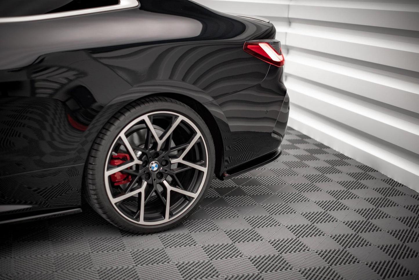 Bagerste sidesplitter V.1 BMW 4 M-Pack G22 / G23 / G22 Facelift / G23 Facelift