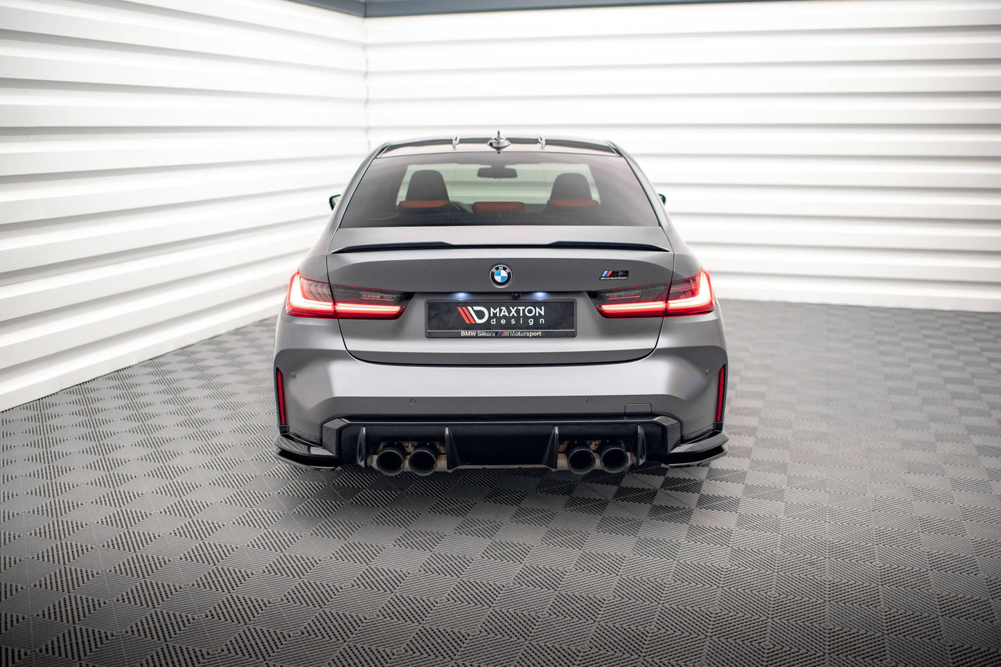Bagerste sidesplitter V.1 BMW M3 Sedan / Touring G80 / G81