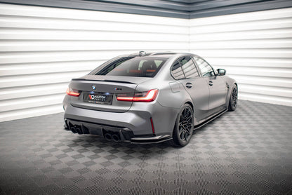 Bagerste sidesplitter V.1 BMW M3 Sedan / Touring G80 / G81