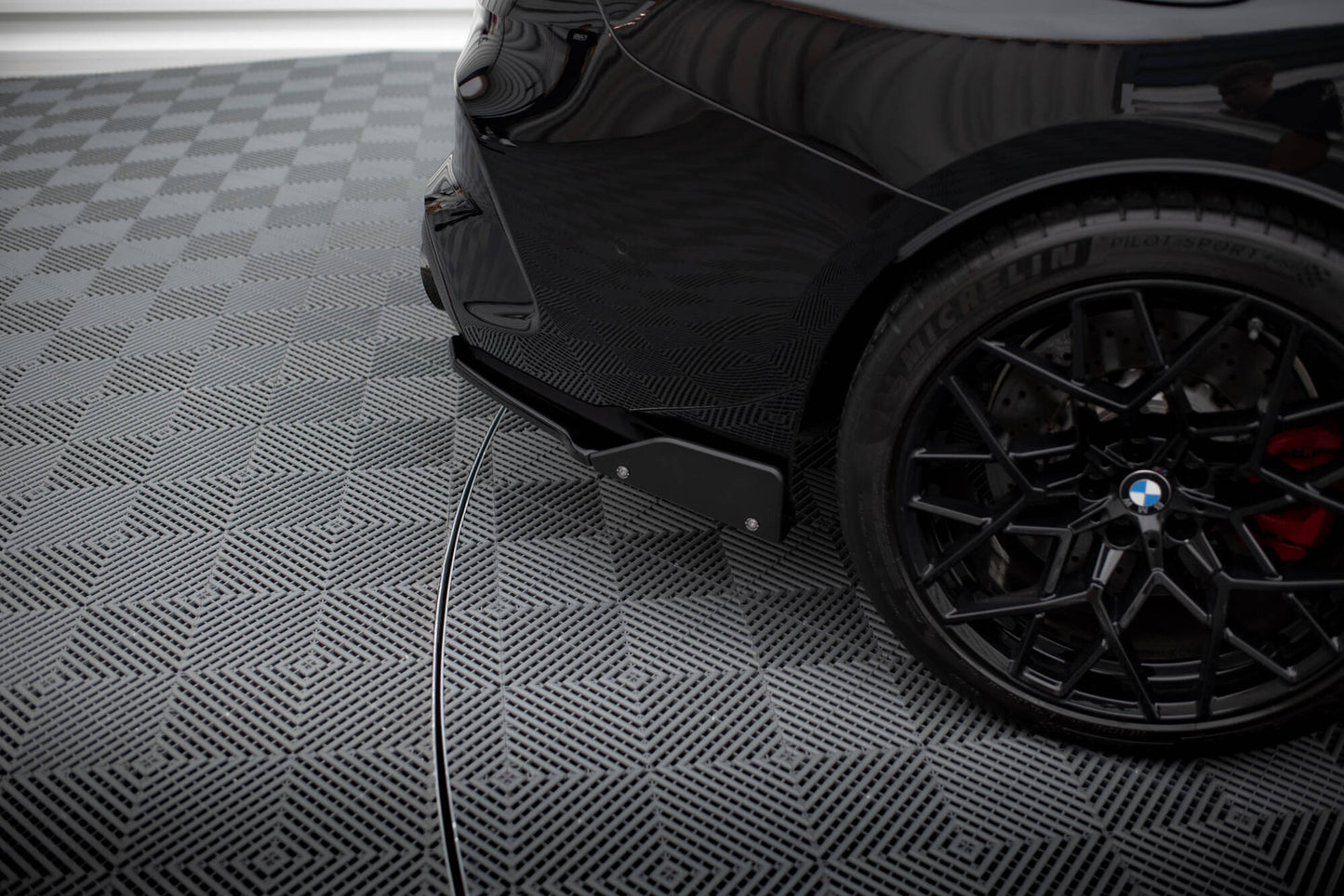 Bagerste sidesplitter V.1 + Flaps BMW M8 Gran Coupe F93