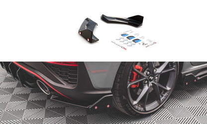 Bagerste sidesplitter V.1 + Flaps Hyundai I30 N Hatchback Mk3 Facelift